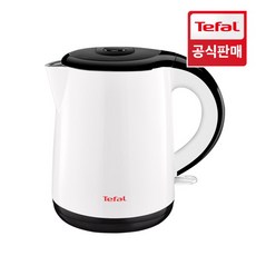 [테팔] [공식] 전기 커피 포트 세이프티 화이트 앤 블랙 KO2611