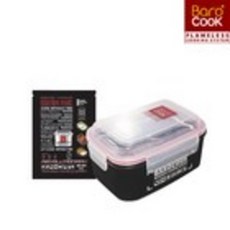 [바로쿡] 다목적 발열용 사각용기 850ml 세트 [BC-003], 단품