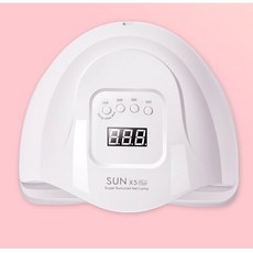 MiaoSen 180w 고출력 젤램프 45개등 전문가용 가정용 셀프네일 젤네일램프, 화이트