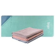 공간활용 로고 포함 두꺼운 미끄럼 방지 땀 흡수 휴대용 마포 주말 야외 커플 원데이클래스, 분홍색