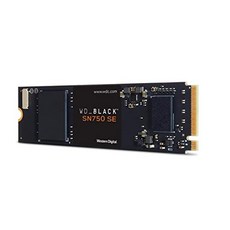 Western Digital 웨스턴 디지털 내장 SSD 500GB WD Black SN750SE 게임용 PCIe Gen4 M.2-2280 NVMe WDS500G1B0E-EC[국내 정규 대리점품]