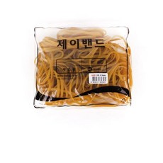 제이밴드 10000 고무밴드 120 x 5 mm, 0 YE 옐로우, 2개