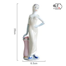 스페인 북유럽 여인 도자기 인테리어 결혼 집들이선물, 088C