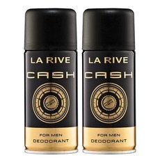 [공식수입] 라리브 캐쉬 맨 퍼퓸 데오드란트 2개 150ml*2개, 1개, 150ml