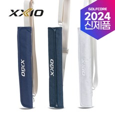 [24년신상]젝시오 XXIO PORTABLE CLUB CARRIER 클럽 캐리어백(GGF-23098I), 네이비아이보리 - 젝시오골프백