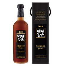 백년동안 순 발효 흑초 원액, 750ml, 102개