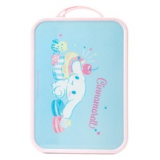 Bantang 가정용 주방 양면 PP 캐릭터 걸이 도마, 1개, 시나모롤 블루 + 핑크