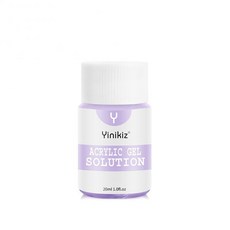 탑코트 Yinikiz 아크릴 익스텐션 젤 UV 네일 광택제 액체 슬립 용액 20ml 베이스코트, 1개