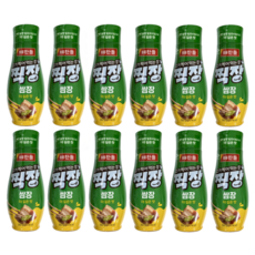 해찬들 고기 찍어 먹는 장 찍장 쌈장, 300g, 12개