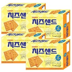 크라운 치즈샌드, 240g, 4개