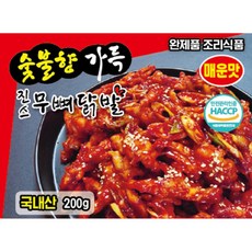 진스 무뼈닭발, 3개, 200g