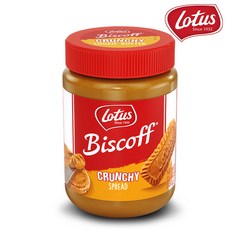 로투스 비스코프맛 스프레드 크런치 380g/잼/크림/연유/시럽, 380g, 1개