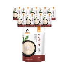 펫러닝 보양하개 강아지죽 100gx10개입 국내산 짜먹는 보양식 삼계탕 애견 영양, 닭고기, 닭육수, 고구마전분, 100g, 10개