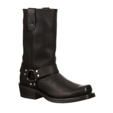 Durango Men's Black Harness Square Toe Cowboy Boots DB510 NIB