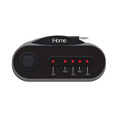 자동차용 iHome 무선 FM 송신기 휴대폰 컴퓨터 3.5mm 잭, 자동차용 iHome 무선 FM 송신기 휴대폰 컴퓨터 3