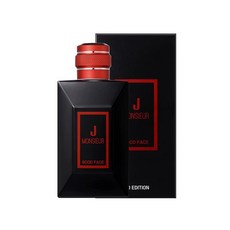 MONSIEUR J 남성용 스킨 케어 굿 페이스 올인원 레드 에디션 140ml 5 In 1 (토너 로션 에센스 이드 크림) 페이셜 스킨케어 모이스처라이저 건성 피