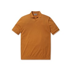 워셔블슬릿넥반팔스웨터