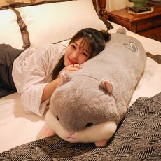 해외 햄스터인형 귀여운 햄스터 퍼 인형큰 침대 쿠션인형-52557, 08.신상 그레이