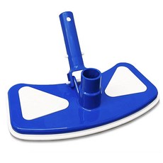 SUNYPLAY 수영장 진공 헤드 가중 나비 하단 나일론 브러시 비닐 안감 수영장용 27.9cm11인치 진공청소기 109292, 1개
