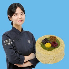 견우재 강아지 케이크 수제 생일 간식, 1개, 240g, 치킨테린 케이크