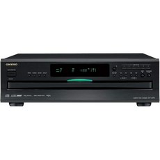 Onkyo DXC390 6 디스크 CD 체인저 블랙