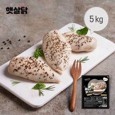 햇살닭 페퍼콘스팀닭가슴살 5kg(200gX25팩), 25개, 200g