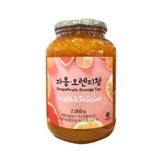자몽오렌지청 2kg 에이드 과일청 씨밀레, 1개입, 1개