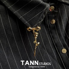 TANN 오리지널제작 어린 왕자 여미 진기함 꽃 시리즈 주변 옷깃의 둘레 하지 마라 단추바늘 룩 장식 코사지