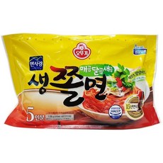 오뚜기 생쫄면 1.13kg 5인, 없음, 상세설명 참조