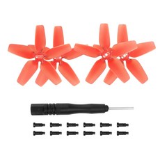 DJI 아바타 드론 2925S 컬러 프로펠러 고가형 세트 Avata 전용 교체용 경량 날개 부품, (아바타) 프로펠러(레드)(고가형)(2), 1개