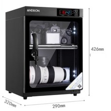 카메라 제습함 냉장고 보관함 습도조절 렌즈 수납 보관 30L 50L 100L 조절 취미, 30리터 30S, 1개