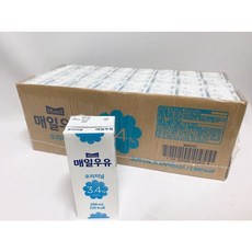 매일유업 매일우유 멸균우유 오리지널, 190ml, 24팩