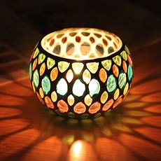 모자이크캔들홀더