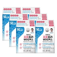 리얼닥터 프로프리바이오틱스 FOS 30포 6개 신바이오틱스유산균 유산균먹이 포스트바이오스틱유산균 면역유산균 특허유산균 아연.셀렌 4중기능성 남재현박사 성분설계, 6박스, 5gx30포