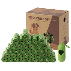 기타 멍멍 캡슐케이스+향기 세트(그린) 배변봉투36롤 동물똥 견 산책 풉백 반려 애견 용위생, 단품