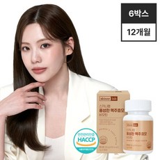 [스키니랩] 풍성한 맥주효모 비오틴 6박스 (12개월분), 60정, 6개