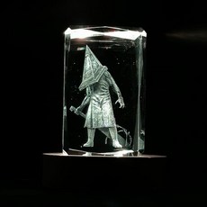 데바데 살인마 크리스탈 피규어 LED 무드등 Dead by Daylight - USB Port 연결 -, 처형자, 1개