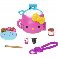 영국직송 Hello Kitty Sanrio GVB29 Hello Kitty and Friends Minis 코코아 캠프, 단일옵션