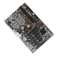 CPU LGA 1151용 B250Btc PC 마더보드 듀얼 USB3.0 게임용 마더보드, 29.5x19cm., 검은 색, ABS 플라스틱