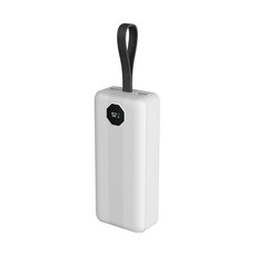 에스모도 22.5W 고속충전 대용량 보조배터리 30000mAh SMODO-360, 화이트