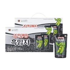 [삼육두유] 흑임자 두유 파우치 20팩 2박스 (총 40팩), 190ml, 40개