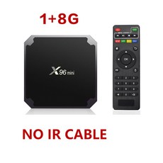 X96mini 새로운 안드로이드 9.0 스마트 TV 박스 X96 미니 S905W 쿼드 코어 지원 2.4G 무선 WIFI 미디어 박스 셋톱 박스, Model_1GB 8GB - 미니미디어박스