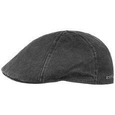[미국] 757488 Stetson Level Distressed Cotton Duckbill Flat Cap