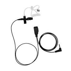 BOMMEOW BCT15-M2 1-Wire Acoustic Clear Tube Earpiece for Motorola Talkabout TLKR T3 T60 T5512 MR350R, 1