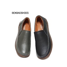 여성 소가죽 단화 로퍼 통굽 구두 신발 SZ-M5034-1