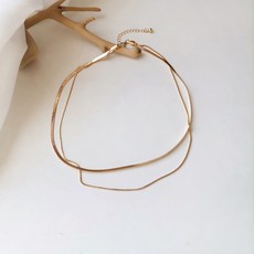 순금뱀줄목걸이