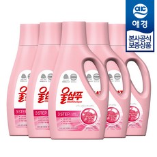울샴푸 오리지널 용기형 본품, 1L, 5개