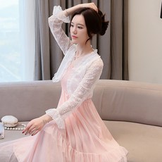 여성여름레이스케이프