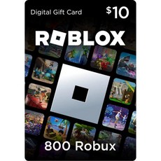 Roblox 로블록스 800로벅스 전자기기 프레전트 코드 Redeem Worldwide 전용 가상 아이템 포함 온라인 게임 397744