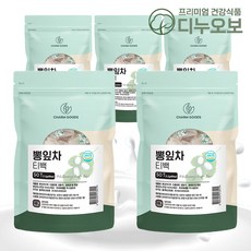 국산 뽕잎 차 뽕나무잎 100% 티백 식약처인증, 1.2g, 50개입, 5개